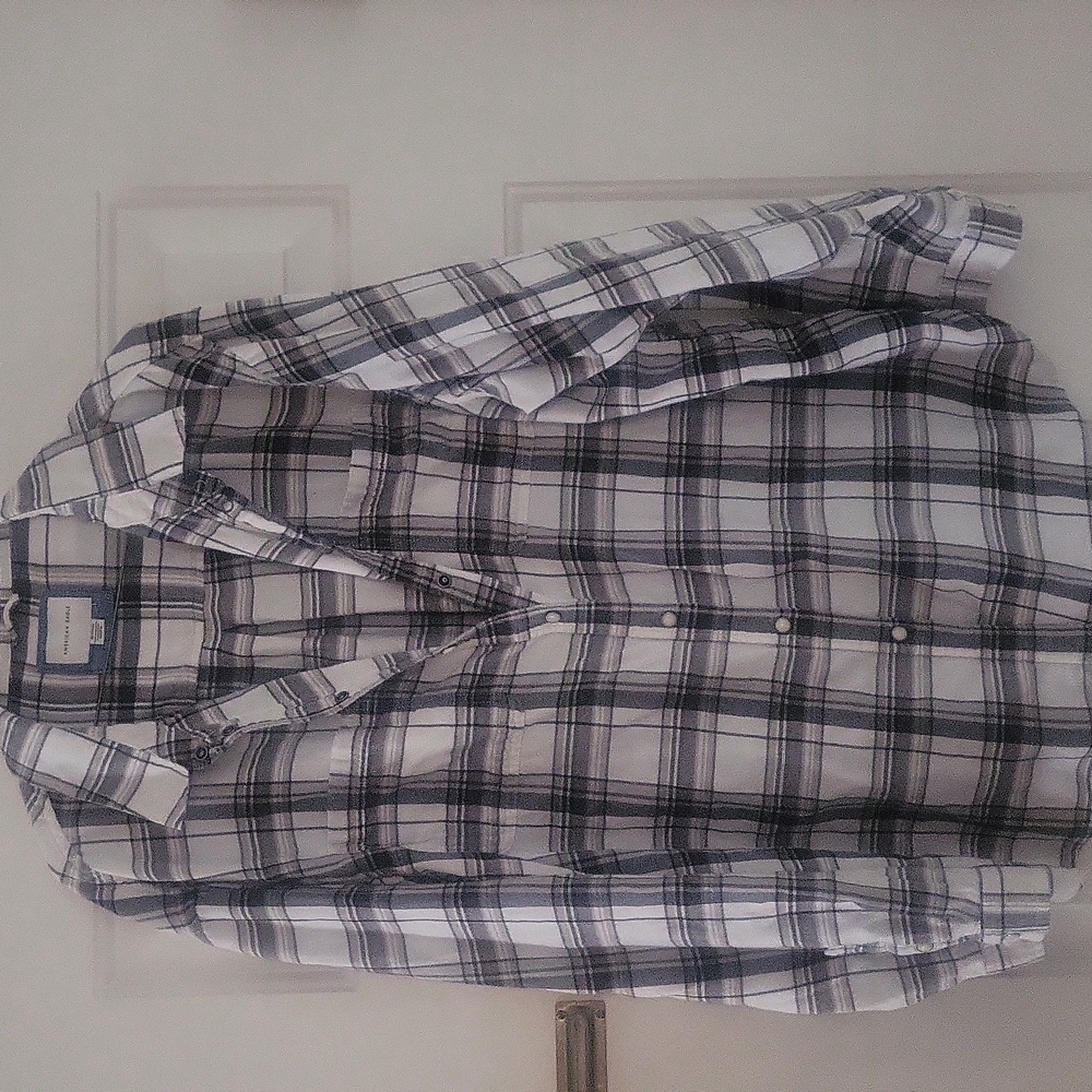 AE plaid flannel